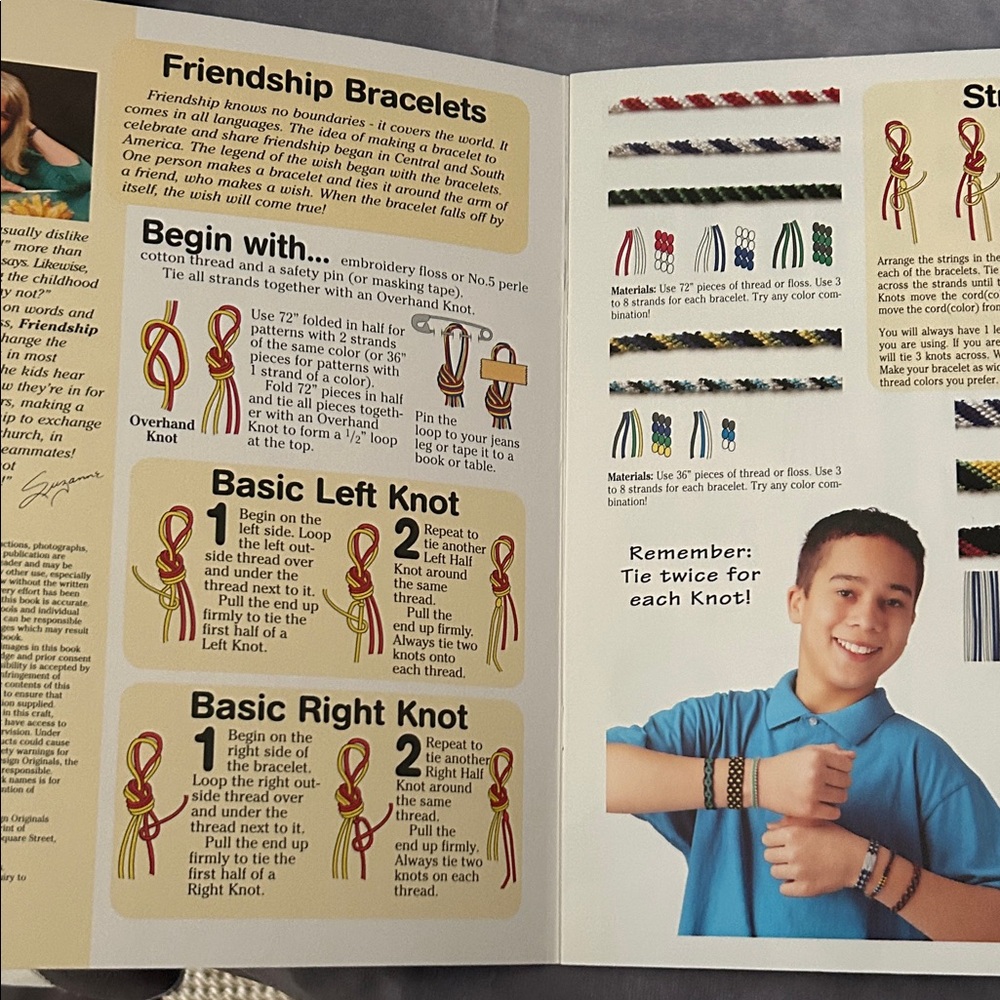 Friendship Bracelets 101 Craft Guide - Multicolor - Picture 3 of 3